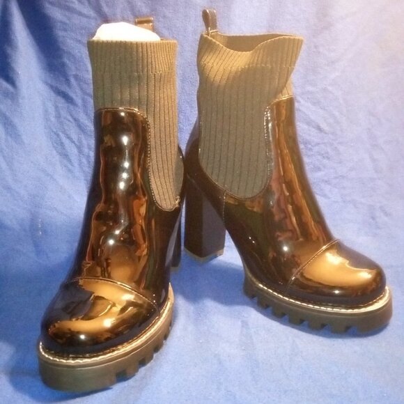 AZALEA WANG THE MASONARY Platform Booties ( BRAND NEW !!!! ) - Picture 6 of 6